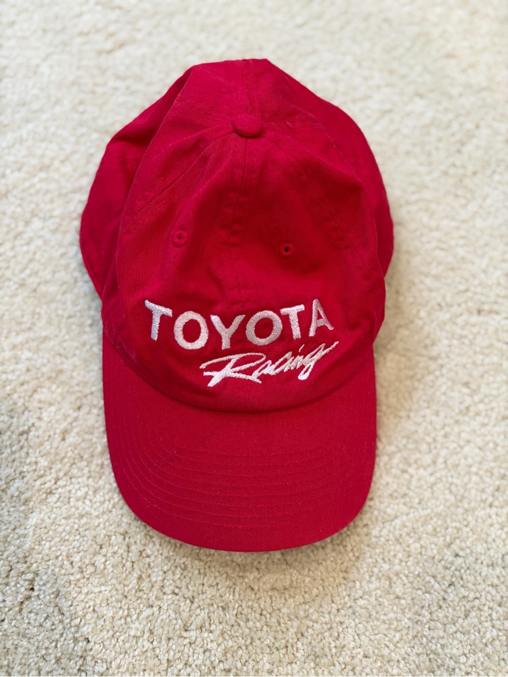 Toyota Racing Kids Red Baseball Cap